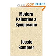 Modern Palestine a Symposium