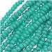 Jablonex Czech Glass Seed Beads 11/0 (Green Turquoise Opaque) (1 Hank Pack)