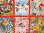 Disney Giftwraps: A Disney Christmas : 12 Full-Color, Tear-Out Sheets, Each Sheet 4 Times Book Size