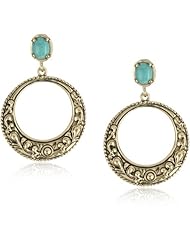 Barse "Jubilee" Forward Facing Hoop Earrings