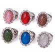 Glittery Chunky Ring Watch Gift Item ~Choice of Colors~