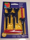 Mickey Mouse Birthday Candle Holder Set Wilton