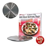 12 inch Hot Cold Stainless Steel Serving Tray - Home and Garden ></a></td></tr>
<tr><td><h1><a rel=