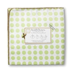 Organic Receiving Blanket Kiwi Dots