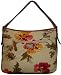 Women's Etienne Aigner Purse Handbag Tucson Fabric Collection Garden Floral