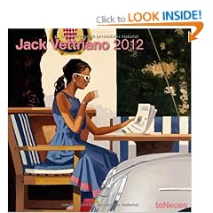 2012 Jack Vettriano Grid Calendar