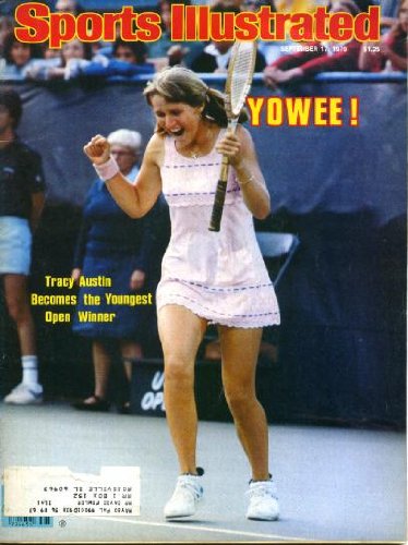 Sports Illustrated September 17 1979 Tracy Austin/US Open on Cover, Tracy Austin & John McEnroe Win US Open, Pittsburgh Steelers, Vancouver vs Tampa Bay in Soccer Bowl '79, Bruce Sutter/Chicago Cubs, George Gipp & Knute Rockne/Notre Dame