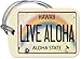 Live Aloha - Vintage Hawaiian Luggage Tag