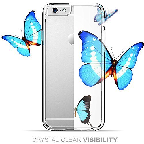 Iphone 6 Clear Case Cover, E-key WayÂ® [Liquid Skin] iPhone 6 Iphone 6 (4.7-inch) Case [0.4mm Crystal Clear] Soft Flexible Extremely Thin Gel TPU Transparent Skin Scratch-proof Case for Iphone 6 (4.7 Inch) (2014) Crystal Clear