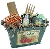You say Tomato luxury vegetable themed French imports gift basket