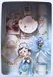 Baptism Gift Sets - Girl - Rosary - Candle - Missal - Hanky - Shell - Gift Box 12in.x8.75in.