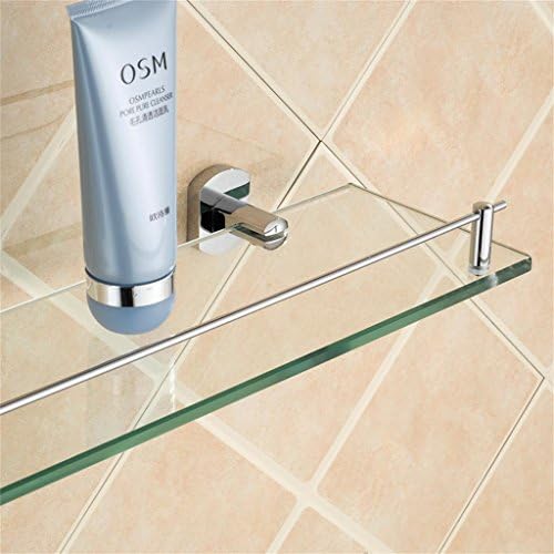 World- Space aluminum bathroom shelf bathroom glass wall bathroom shower wall shelving