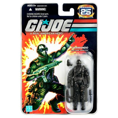 Childrens Toyshop  Toys : 25th Anniversary - Wave 5: Snake Eyes - Black