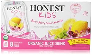 Honest Kids Berry Berry Good Organic Lemonade (8 Count, 6.75 Fl Oz Each)