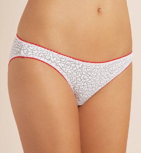 5 Heart Outline Bikini Briefs