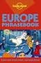 Lonely Planet Europe Phrasebook