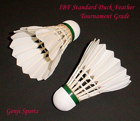 Genji Sports IBF standard Duck feather tournament Shuttlecock