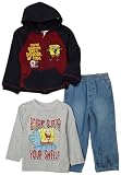 Sponge Bob Boys 2T-4T Spongebob 3Piece Jeanset