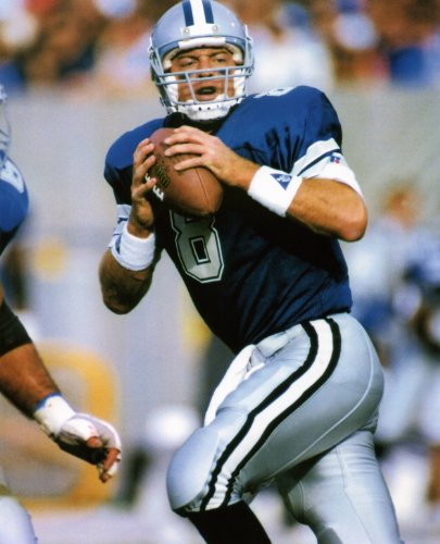 TROY AIKMAN DALLAS COWBOYS 8X10 SPORTS ACTION PHOTO (K)