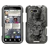 MyBat Vintage Skull Snap-on Hard Phone Protector Case Cover For Motorola De ....