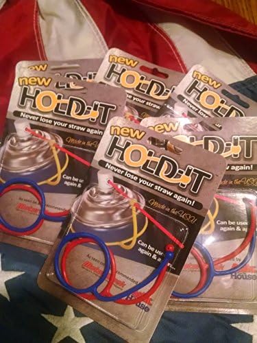 6 packages (12 pieces)Hold-It Spray can straw holder..(2 per PKG) FREE SHIPPING!!