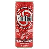The Switch Sparkling Juice, Black Cherry, 8-Ounce Cans (Pack of 24) ~ The Switch