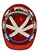 ERB 19954 Front Brim Hard Hat, Red, 6-Point Ratchet Suspension