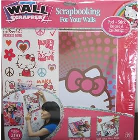 Hello Kitty Scrapbooking Kit For Your Walls