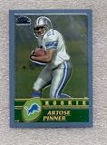 2003 Topps Chrome 226 Artose Pinner Lions (RC - Rookie - Football Cards)