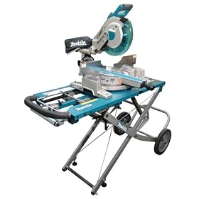 Makita LS1016LX 10-Inch Dual Slide Compound Miter Saw with Laser and Stand