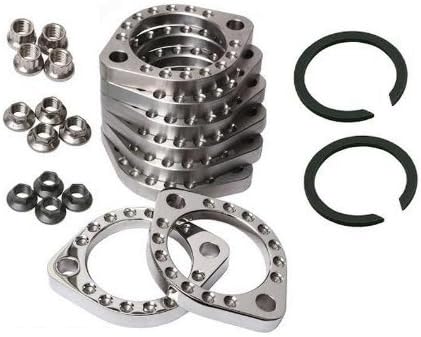 Evolution Industries Exhaust Flange Kit Black Oxide ARP Hex Flange Nut Hardware EV:2835-0077