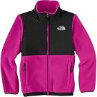 The North Face Girls Denali Jacket Razzle Pink/TNF Black Size X-Small