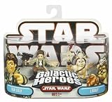 Star Wars Galactic Heroes Han Solo & Logray Figure Set