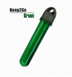 Keep2Go Camping Travel Container Green 5-pack Waterproof Durable Food-safe