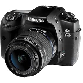 Samsung GX20 Digital SLR (Single Lens Kit, 14MP, + 18-55mm Lens)