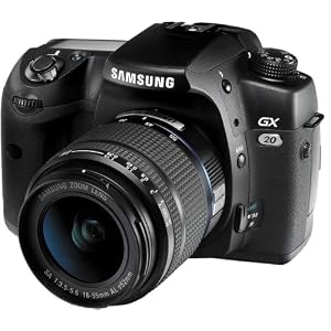 Samsung GX20 Digital SLR (Single Lens Kit, 14MP, + 18-55mm Lens)