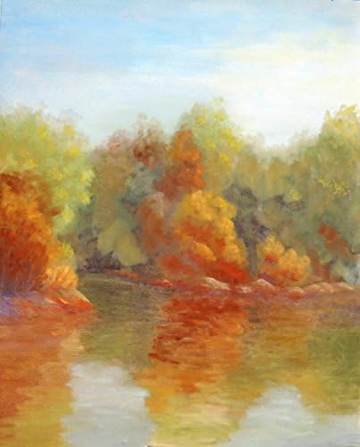Autumn Waters (original landscape painting)