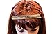 Yeshan Rhinestone and Crystal Beaded Handmade Headband,Haiband for women,Golden and black