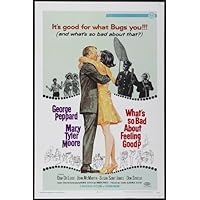 What's So Bad About Feeling Good Poster 27x40 George Peppard Mary Tyler Moore Don Stroud