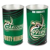 Charlotte 49ers Official 15" Tall NCAA Wastebasket