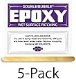 Hardman Double Bubble "Purple-Label" Wet-Surface & Underwater Setting Epoxy 5 Packs (#04003)