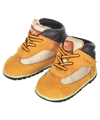 TIMBERLAND INFANT'S FIELD CRIB BOOTIE WHEAT INFANT SHOES