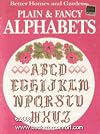 Better Homes and Gardens Plain and Fancy Alphabets