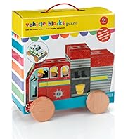 Emergency Vehicle Blocks Puzzle Toy