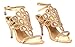 Littleboutique High Quality Crystal Sandals Rosette Cutout Sandal Party Dress Sandal Heel