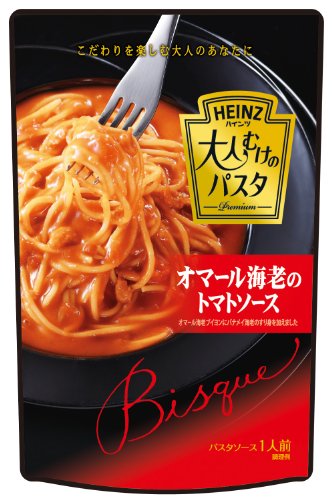 ハインツ 大人むけのパスタオマール海老のトマトソース 200g×4袋