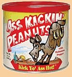 Ass Kickin' Peanuts with Habanero Peppers - 12 oz