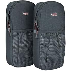 Tamrac SPX-757 - Medium Backpack Side Pockets, Set of 2, Black