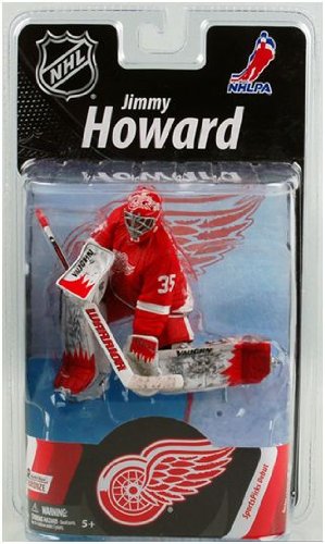 McFarlane Toys NHL Sports Picks Series 27 Action Figure Jimmy Howard (Detroit Red Wings) Red Jersey