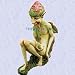 Galeno the garden troll statue Scandinavian sculpture